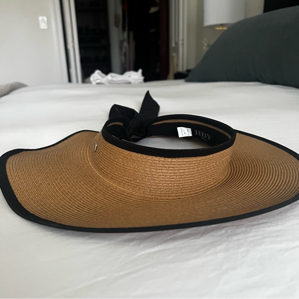 Visor Hat with Ribbon